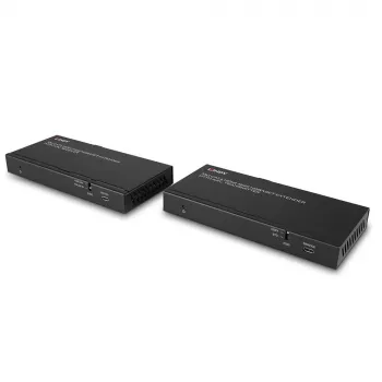 Lindy 70m Cat.6 HDMI 4K60, garso, IR ir RS-232 HDBaseT plėtiklis su ARC