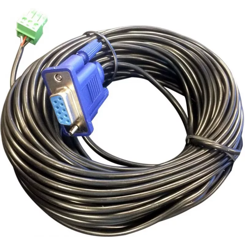 Vivolink VLCPARS232/15M serijinis laidas Juoda RS-232 Phoenix
