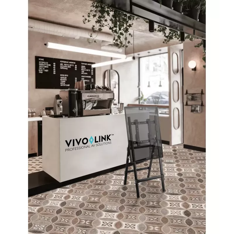 Vivolink VLFS3267 iškabų ekrano laikiklis Juodas