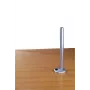 Lindy 450 mm stalo ąselės spaustuvo stulpas, sidabrinis