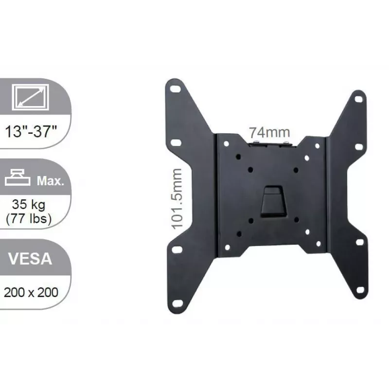 Vivolink VLMW1337 TV laikiklis/stovas 94 cm (37 col.) juodas