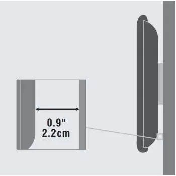 Vivolink VLMW2355 TV laikiklis 139,7 cm (55 col.) Juoda