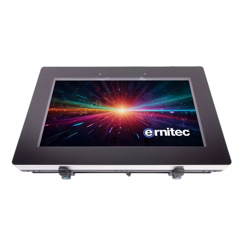 Monitorius ERNITEC 43 colių 4K UHD atsparus vandalizmui — 43 colių 3840×2160 ekranas, antivandalinis korpusas