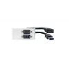 Vivolink WI221295 lizdas HDMI + USB A Baltas 2 moduliai USB 3.2