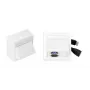 Vivolink WI221261 HDMI + USB A lizdas, baltas, 2 moduliams
