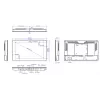 Loop24 10.1 colio LM-1052T/1056T LED POE lietimui jautrus ekranas