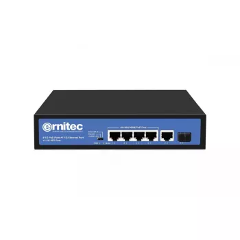 Tinklo komutatorius Ernitec ELECTRA-U04-1GB-60W 4 prievadai 1GB 60W