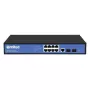 Tinklo komutatorius Ernitec ELECTRA-M08-1GB-150W 8 prievadų 1GB 150W