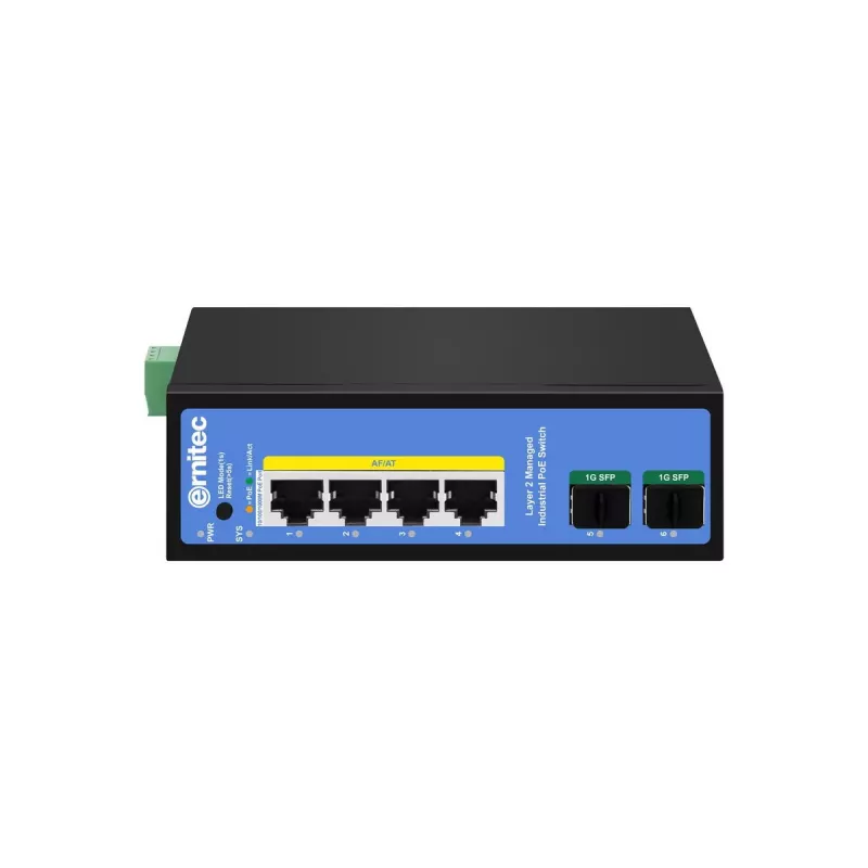 Tinklo komutatorius Ernitec ELECTRA-IM04-1GB 4 prievadai Gigabit Ethernet