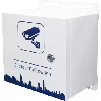 Ernitec ELECTRA-M10-OUTDOOR-200 tinklo komutatorius Valdomas L2 Gigabit Ethernet (10/100/1000) Maitinimas per eternetą (PoE) Pilka