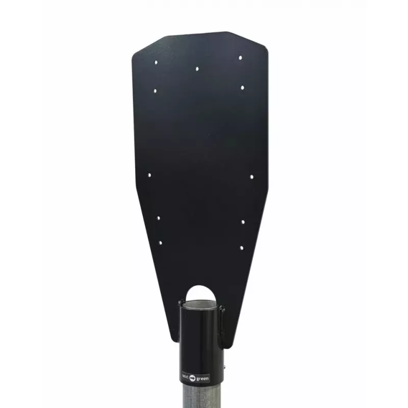 Stulpo laikiklis Next Green Next Green Poleplate 225 Z plieninis grafito pilkumo 225 mm 70 mm 533 mm