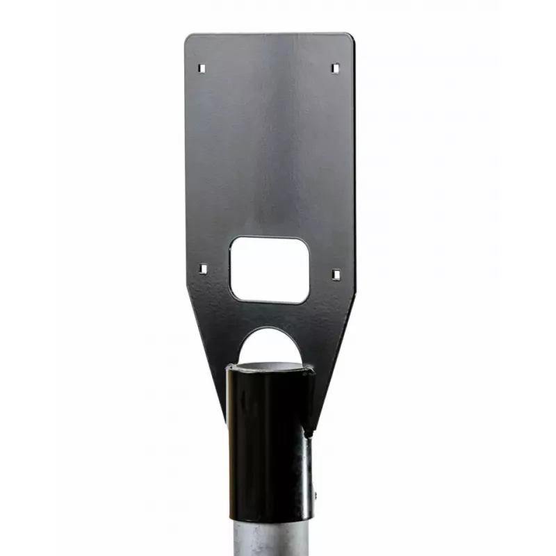 Stulpo tvirtinimo laikiklis Next Green Next Green Poleplate 160 E Plieninis Juodas 159mm 384mm 1.7kg
