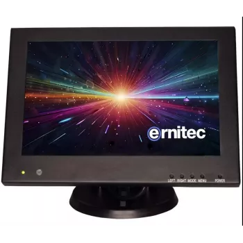 Ernitec 0070-24108-M kompiuterio monitorius 20,3 cm (8 col.) 800 x 600 pikselių SVGA LED juodas
