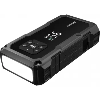 Nešiojamasis akumuliatoriaus paleidiklis ir padangų siurblys SANDBERG Sandberg Car Jumpstarter TirePump 10000 — 800 A paleidimo srovė, 2 A išėjimas, 5 V USB