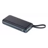 Išorinė baterija SANDBERG All-in1 Powerbank 20000 PD 67W — 20000 mAh LiPo, 1×USB-A, 1×USB-C, 15W išvestis, juoda/pilka