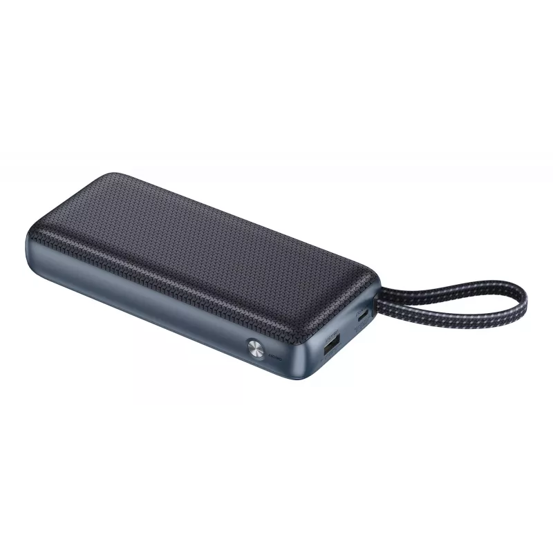 Išorinė baterija SANDBERG All-in1 Powerbank 20000 PD 67W — 20000 mAh LiPo, 1×USB-A, 1×USB-C, 15W išvestis, juoda/pilka