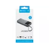 Išorinė baterija SANDBERG All-in1 Powerbank 20000 PD 67W — 20000 mAh LiPo, 1×USB-A, 1×USB-C, 15W išvestis, juoda/pilka