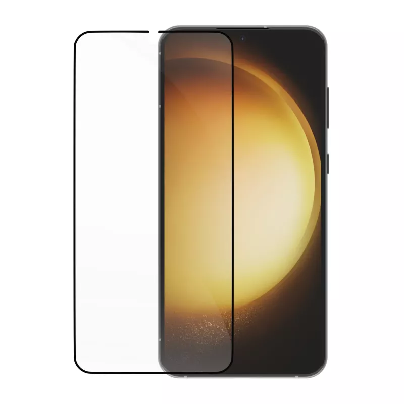 dbramante1928 Eco-Shield Galaxy S23+ Juoda edge nuo dulkių ir įbrėžimų atspari matinė ekrano apsauginė plėvelė