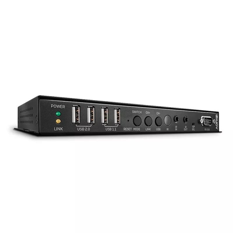 AV imtuvas Lindy 4K HDMI ir USB per IP plėstuvas Imtuvas