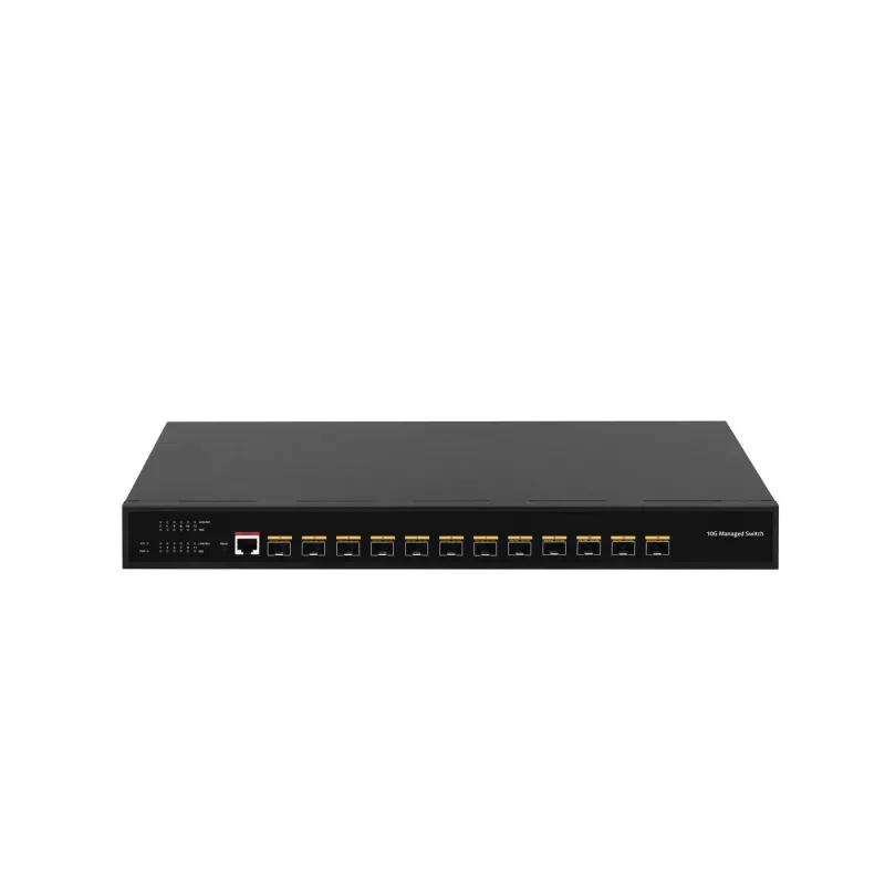 Tinklo jungiklis ERNITEC ELECTRA-M12-10GB-FIBER M12 10Gb šviesolaidis