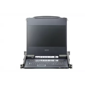 ATEN CL6708MW stovo pultas 43,9 cm (17,3 col.) 1920 x 1080 pikselių Metalas, Plastikas Juoda 1U