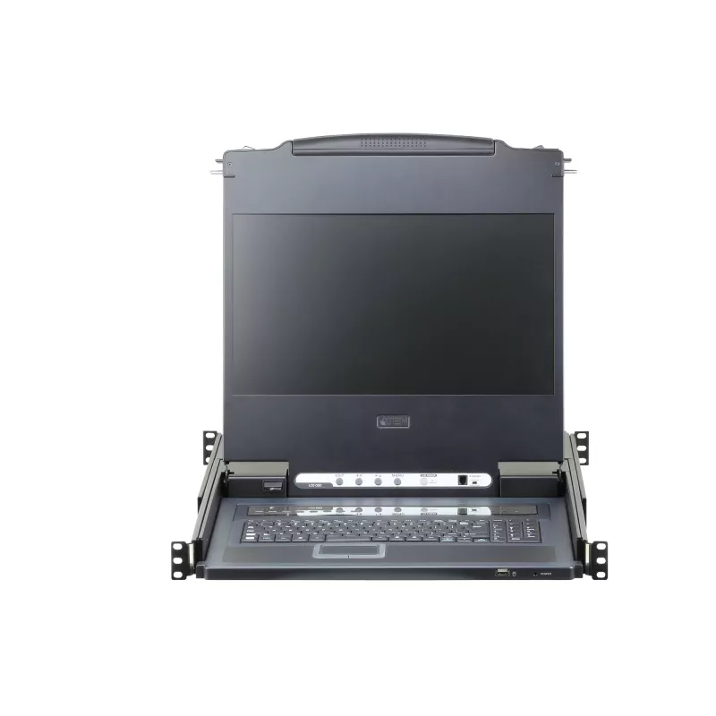 ATEN CL6708MW stovo pultas 43,9 cm (17,3 col.) 1920 x 1080 pikselių Metalas, Plastikas Juoda 1U