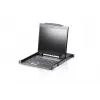 ATEN CL3000N stovo konsolė 48,3 cm (19 colių) 1280 x 1024 pikseliai Aliuminis Juoda 1U
