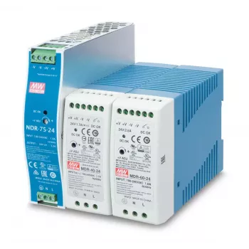 Maitinimo blokas PLANET PWR-40-24, 40 W, 24 V išėjimas, 100–240 V AC įėjimas, pasyvus aušinimas, LED būsena