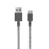 USB A – USB‑C laidas native union Belt kabelis XL 3 m juoda balta