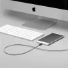 USB A – USB‑C laidas native union Belt kabelis XL 3 m juoda balta