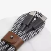USB-C laidas Native Union BELT-C-ZEB-2-NP 1,2 m USB-C į USB-C juoda/baltas