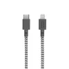 Lightning laidas Native Union BELT-KV-CL-ZEB-2 1,2 m USB-C juoda balta
