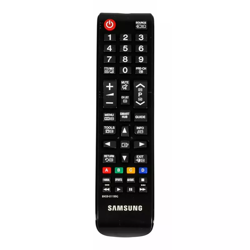 Nuotolinio valdymo pultas Samsung TM1240A Juodas BN59-01199G — pakaitinis TV pultelis, veikiantis infraraudonaisiais spinduliais
