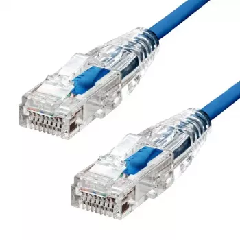Ethernet kabelis ProXtend Ultra plonas CAT6 RJ-45 5 m mėlynas
