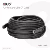 CLUB3D 15M Full-Feature USB-C® Kabelis / 49.21ft 8K60Hz 10Gbps 60W