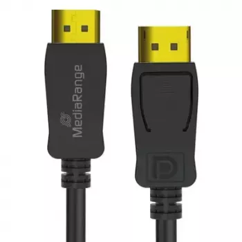 „DisplayPort“ laidas „MediaRange MRCS248“ 2 m, iš „DisplayPort“ į „DisplayPort“, juodas