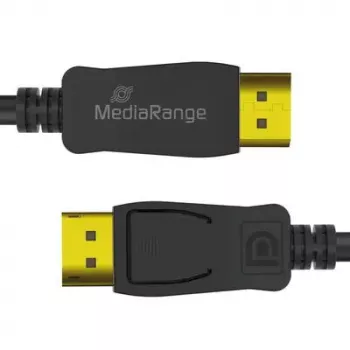 „DisplayPort“ laidas „MediaRange MRCS248“ 2 m, iš „DisplayPort“ į „DisplayPort“, juodas