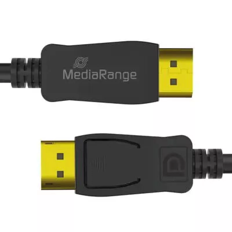 „DisplayPort“ laidas „MediaRange MRCS248“ 2 m, iš „DisplayPort“ į „DisplayPort“, juodas