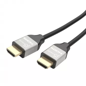 j5create JDC52 Ultra HD 4K HDMI™ kabelis, juodos ir pilkos spalvos, 2 m