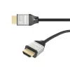j5create JDC52 Ultra HD 4K HDMI™ kabelis, juodos ir pilkos spalvos, 2 m