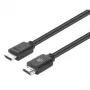 Manhattan HDMI 4K@60Hz laidas su Ethernet, 3 m, tinkamas VISIEMS 4K ir 1080p/HD naudojimo atvejams – atnaujinant dabar arba pasiruošus, kai prireiks, kištukas į kištuką, juodas, Ultra HD 4k x 2k, garantija visam gyvenimui, aukščiausios kokybės didelės spartos, atitinka HDMM3MP