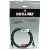 Intellinet tinklo komutacinis kabelis, Cat5e, 2m, Green, CCA, U/UTP, PVC, RJ45, Gold Plated Contacts, Snagless, Booted, Lifetime Warranty