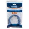Intellinet tinklo kabelis, Cat5e, 3 m, mėlynas, CCA, U/UTP, PVC, RJ45, paauksuoti kontaktai, užkabinimų išvengianti konstrukcija, su apsauga, garantija visam naudojimo laikui