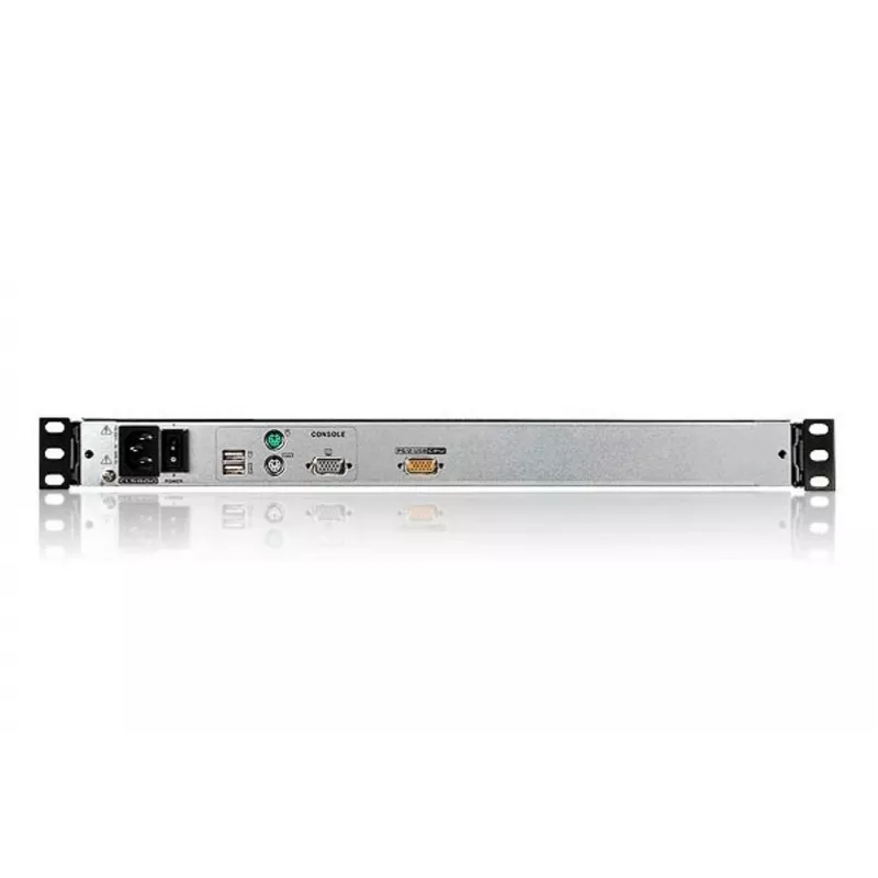ATEN CL5800N stovo konsolė 48,3 cm (19 colių) 1280 x 1024 taškų Metalas Juoda 1U
