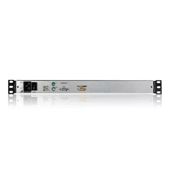 ATEN 19 colių LCD konsolė (USB - PS/2 VGA) su USB išoriniu prievadu (dvejopas bėgis)