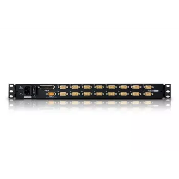 ATEN CL5716N stovo konsolė 48,3 cm (19 colių) juoda 1U