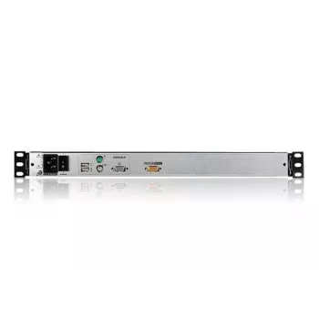 ATEN CL5800N stovo konsolė 48,3 cm (19 col.) 1280 x 1024 pikseliai Metalas Juoda 1U