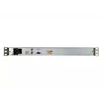 Stovo konsolė 19 colių ATEN CL5800N LCD 48,3 cm 1280x1024 VGA USB/PS/2 klaviatūra vokiečių/šveicarų 1U metalas