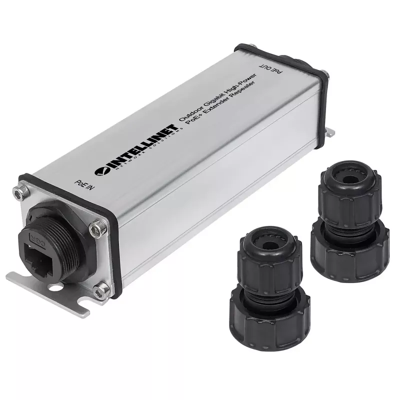 Lauko Gigabit PoE+ plėtiklis Intellinet 561211