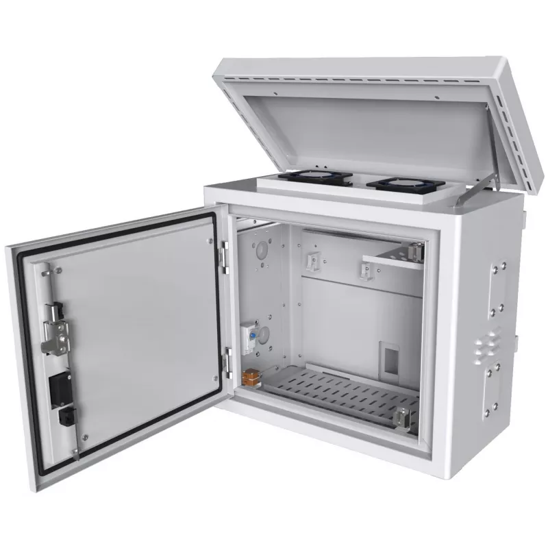 Rack cabinet Lanview RCCTV002 0U, IP66, 600×300×550 mm, 40 kg, white